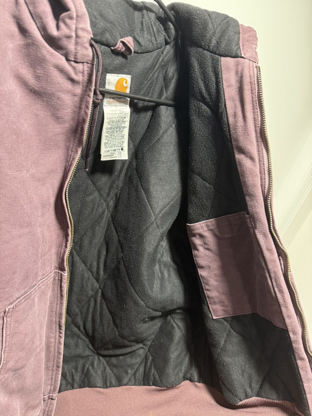 Carhartt Purple J130 Carhart Jacket🍇 Size S / US 4 / IT 40 - 4 Thumbnail