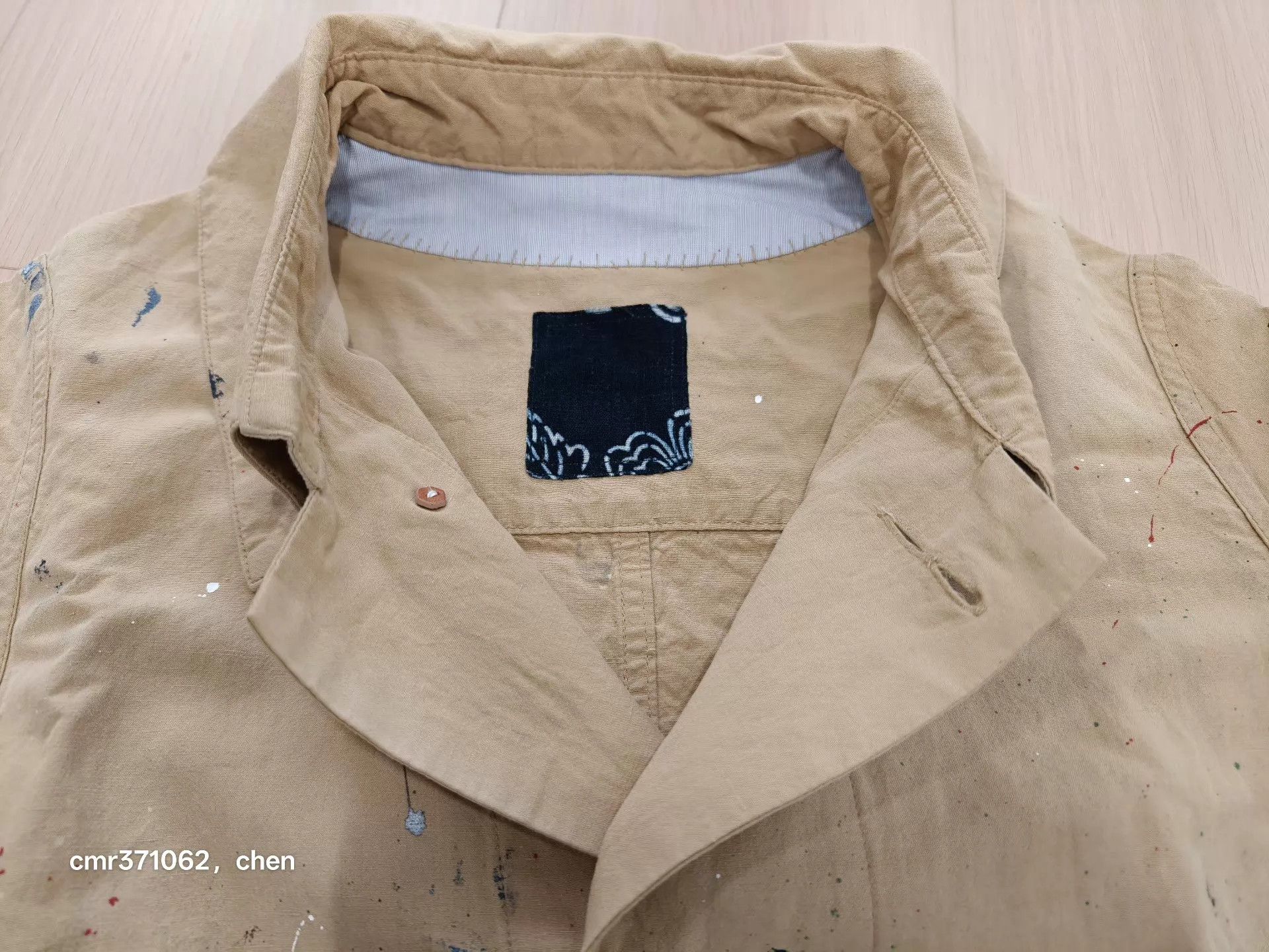 Visvim VISVIM 18 ICT GREASE MONKEY COAT 99 New Size 1 Dip Dyed Size US S / EU 44-46 / 1 - 4 Thumbnail