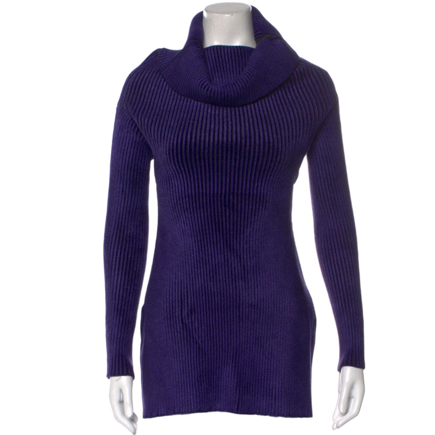 BALENCIAGA Purple Mini Sheath Dress, Small