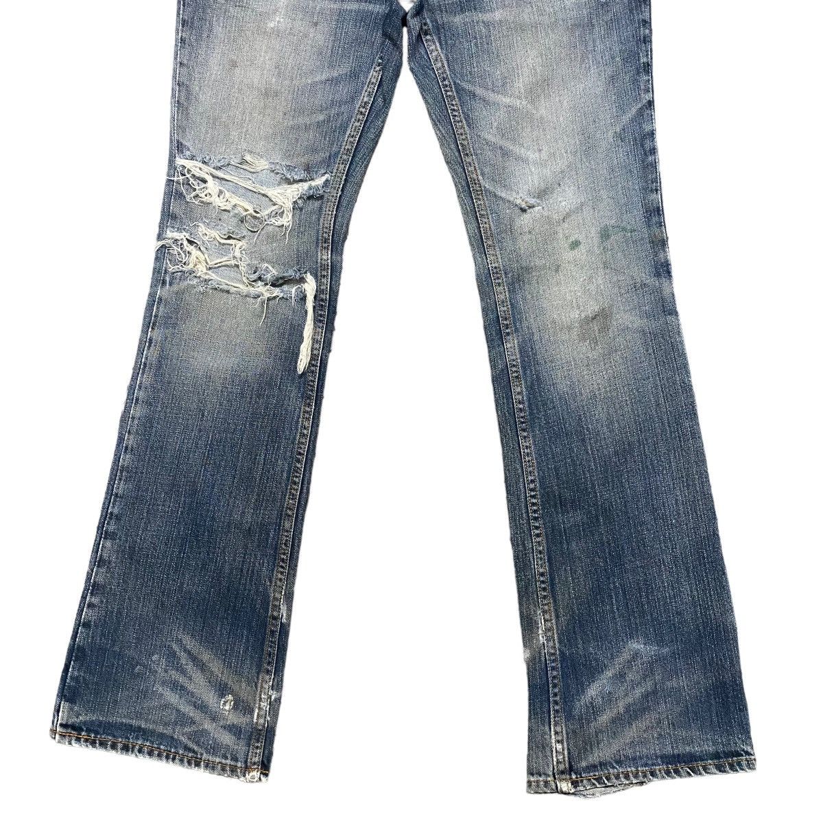 Japanese Brand Japanese Brand TRIXY Thrashed Mudmax Flare Jeans Size US 30 / EU 46 - 9 Thumbnail