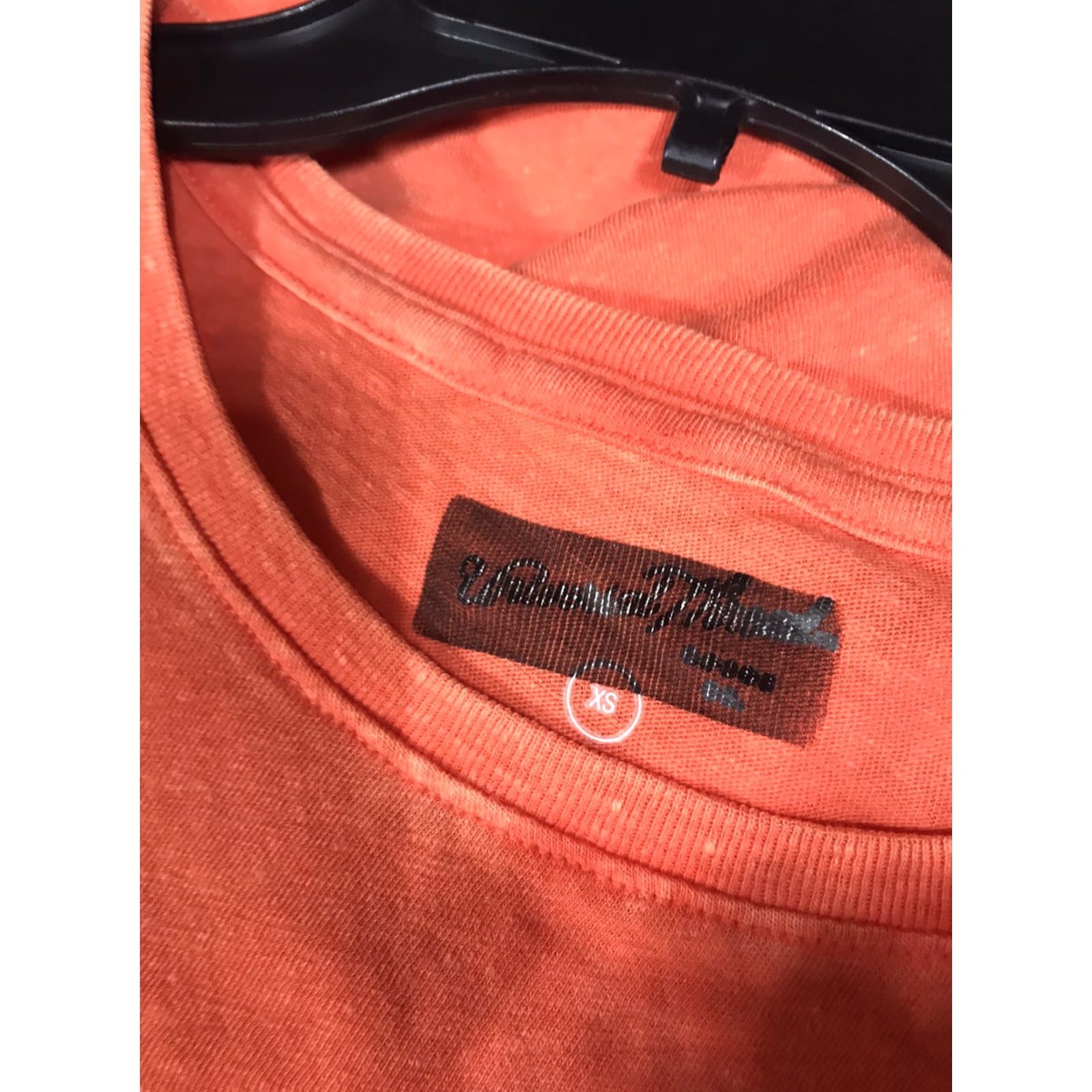 Vintage Universal Thread Women's Orange Cotton T-Shirt XS Short Sleeve Casual Basic Size XS / US 0-2 / IT 36-38 - 3 Thumbnail