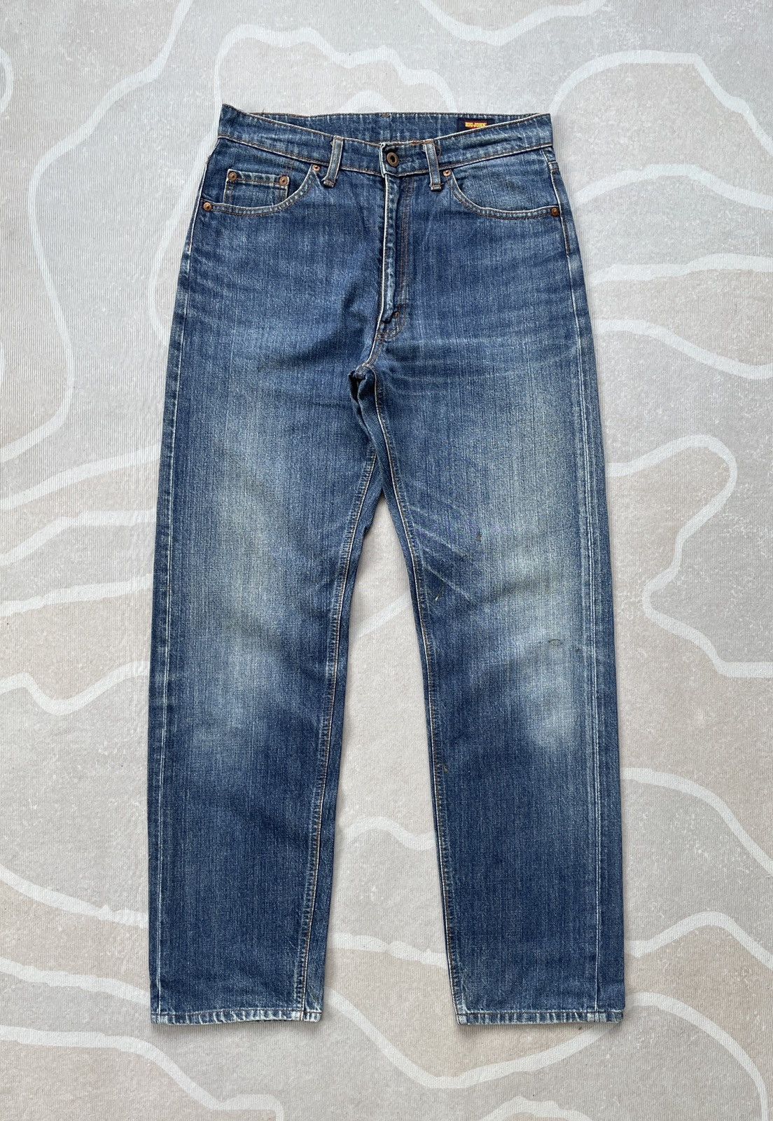Big John × Vintage Big John Extra Straight Jeans (LG143) Size US 31 - 2 Thumbnail