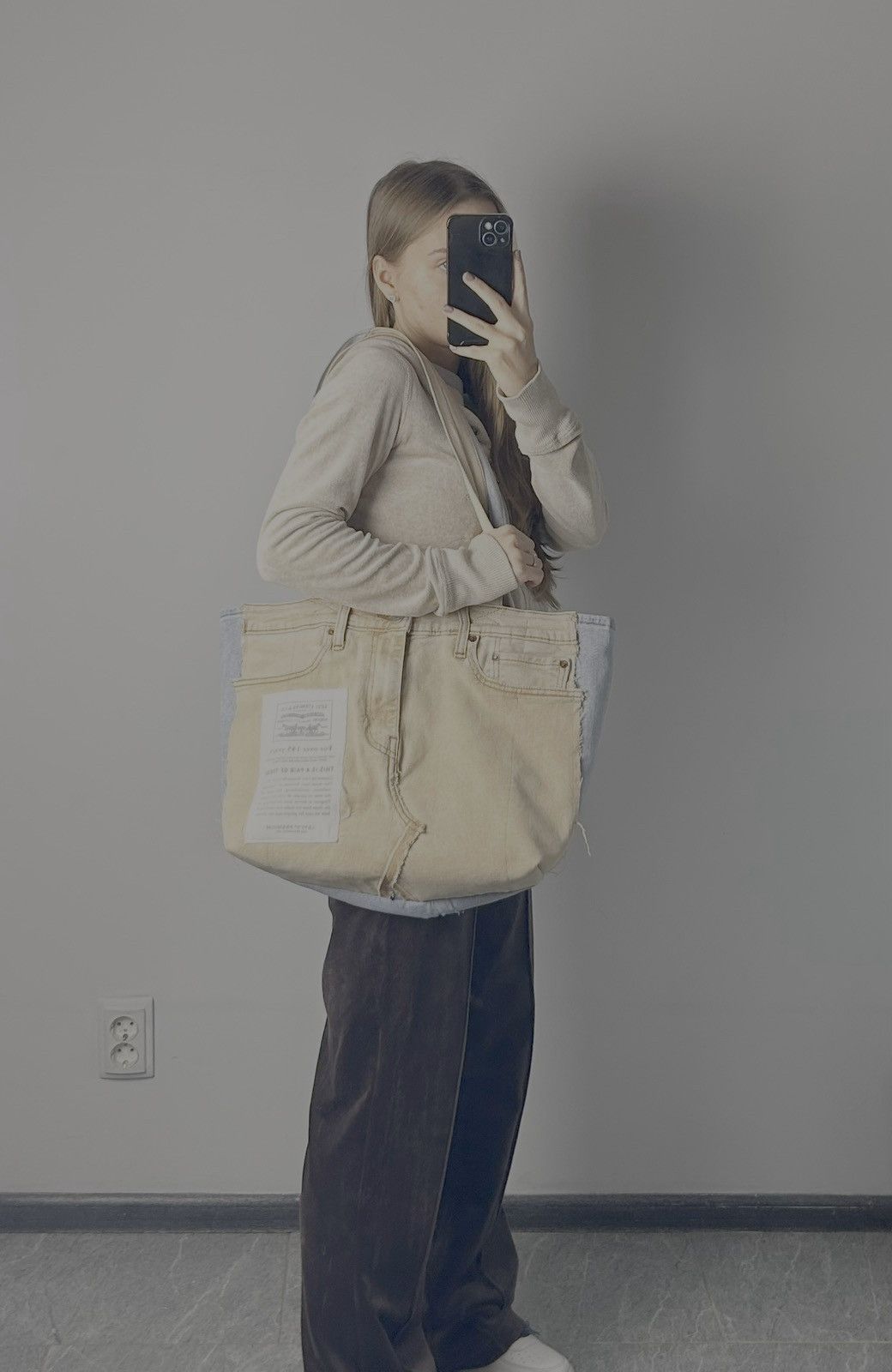 Grailed × Handmade × Levi's Rework bag Levi’s levis handmade jeans vintage rare denim Size ONE SIZE - 7 Thumbnail
