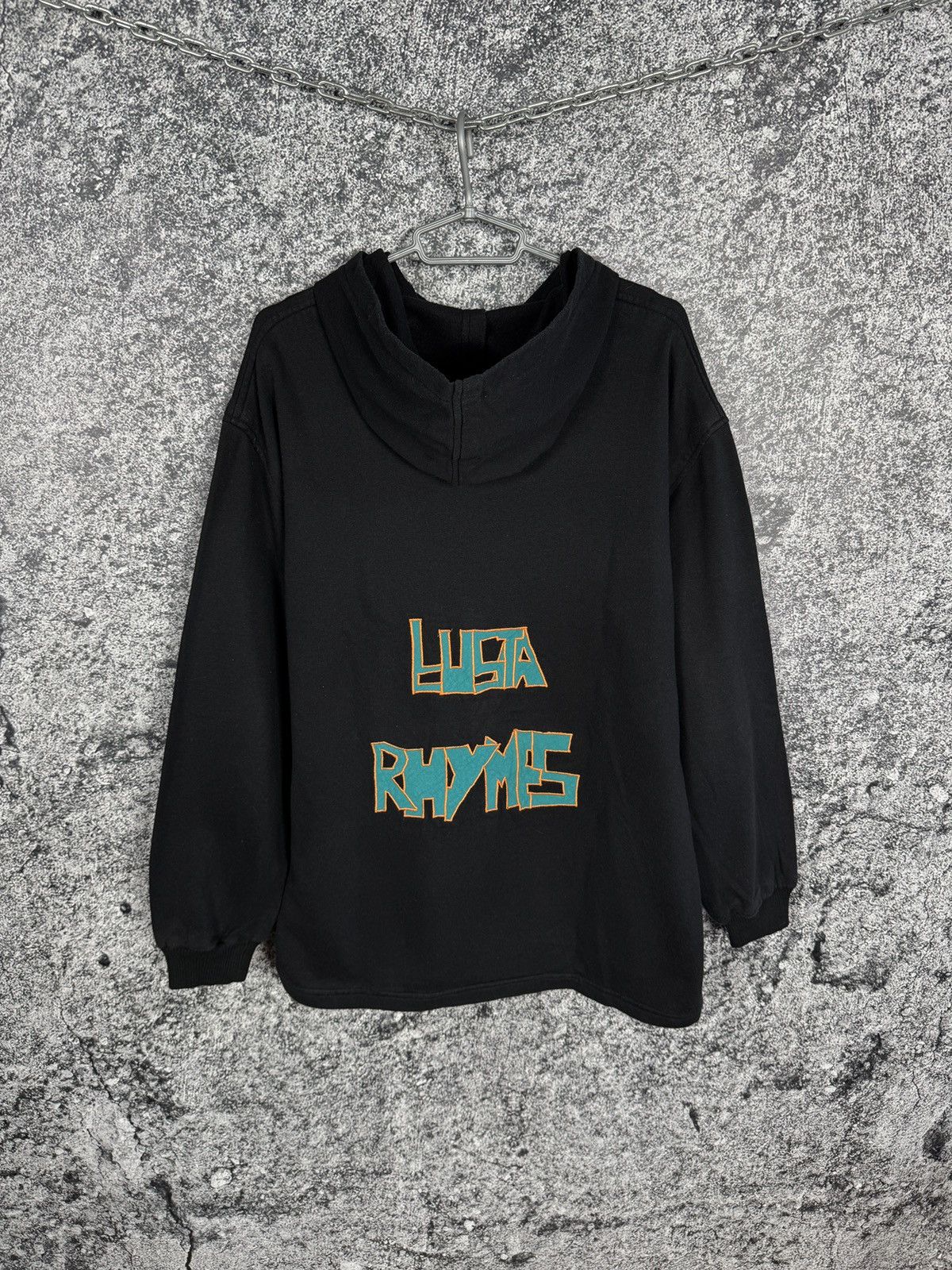 Vintage Vintage Graffiti Hoodie Loc Gog Wish Luga Phymes Hip-Hop XL Size US XL / EU 56 / 4 - 9 Thumbnail