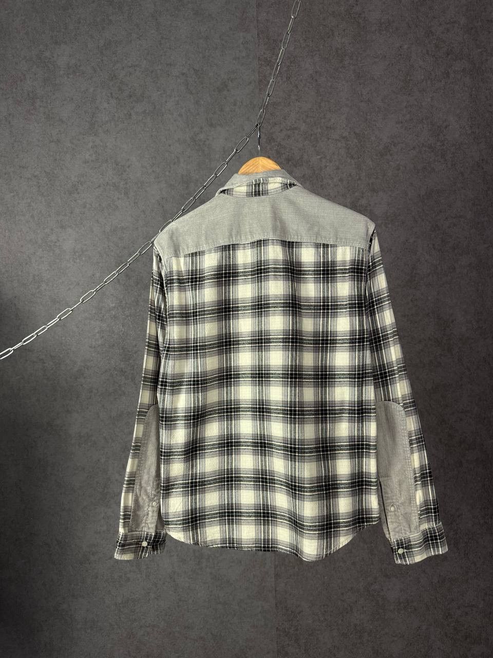 Allsaints Allsaints vintage designer checkered shirt Size US M / EU 48-50 / 2 - 5 Thumbnail