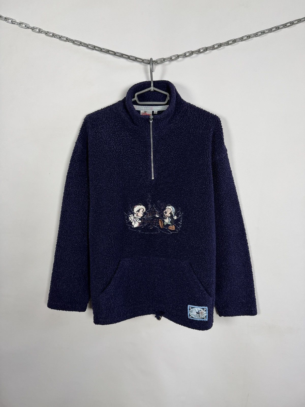 Disney Vintage The Disney Store Mickey Mouse Fleece Jacket Teddy Size US L / EU 52-54 / 3 - 1 Thumbnail