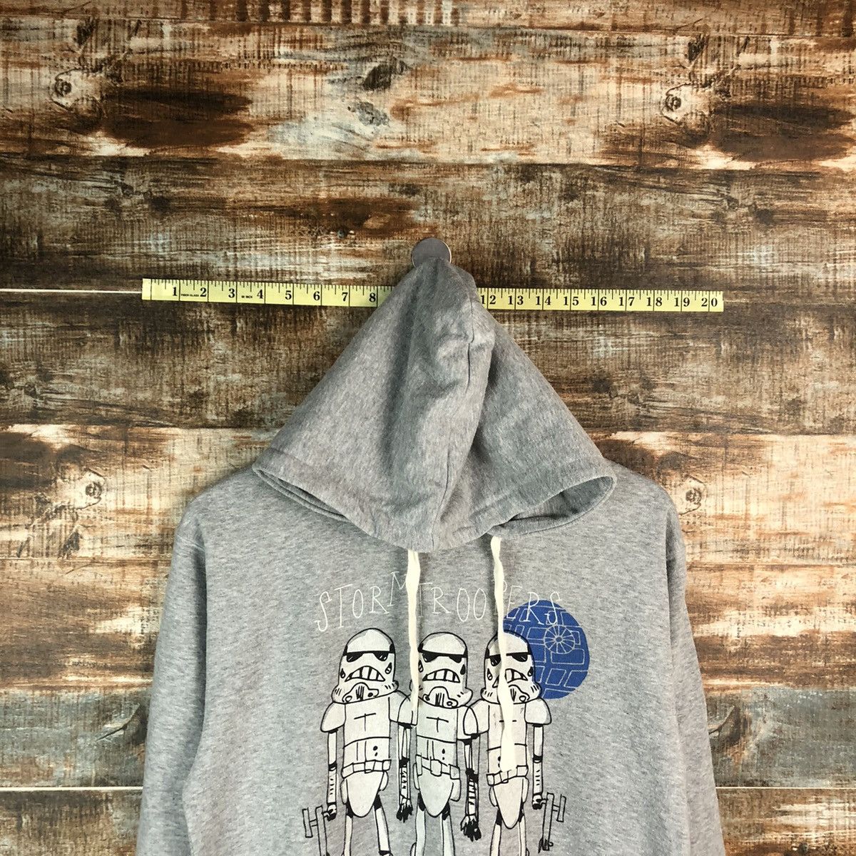 Cartoon Network × Star Wars Stars Wars storm Trooper movie Grey Hoodie #A1534 Size US M / EU 48-50 / 2 - 4 Thumbnail