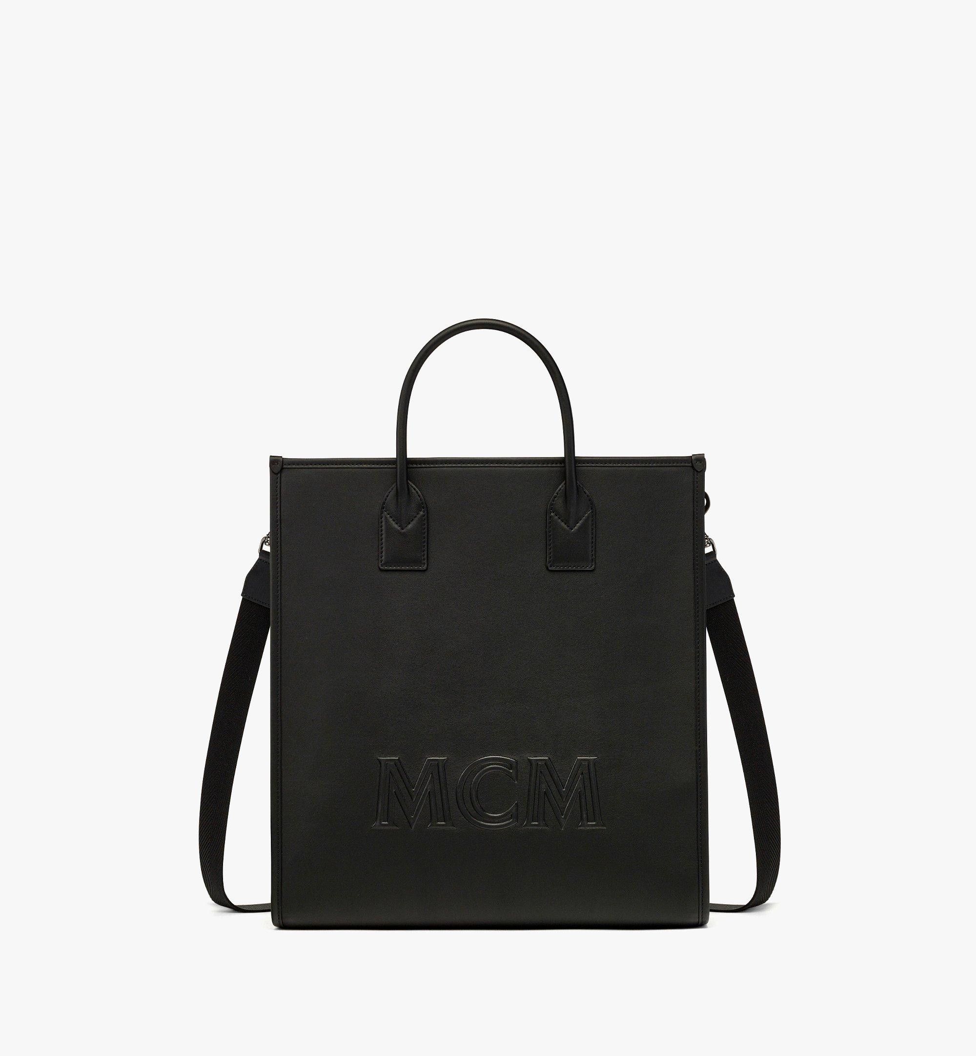 MCM o1mt1gz0125 Size: OS / Tote Medium Bag in Black Size ONE SIZE - 1 Thumbnail