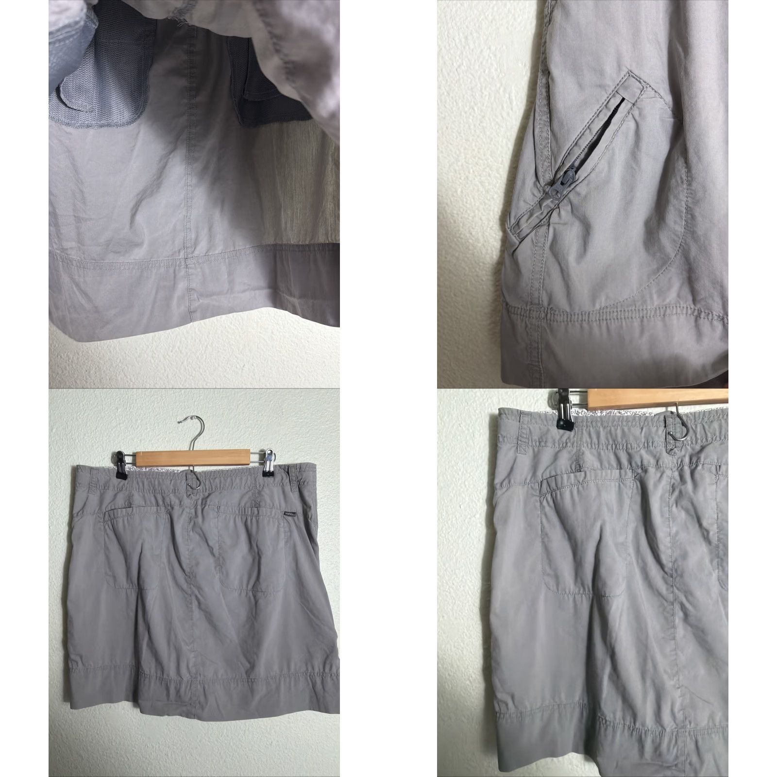 Eddie Bauer Eddie Bauer Skirt Women 16 Olive Drawstring Cargo Cotton Knee Length Mens? Size 38" / US 16 / IT 52 - 8 Thumbnail
