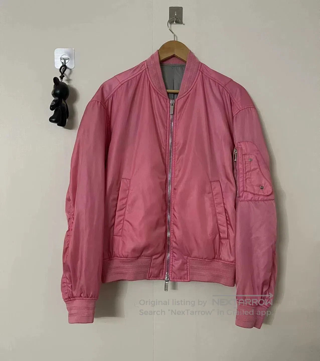 Dior pink dior logo jacket. Size L / US 10 / IT 46 - 1 Thumbnail