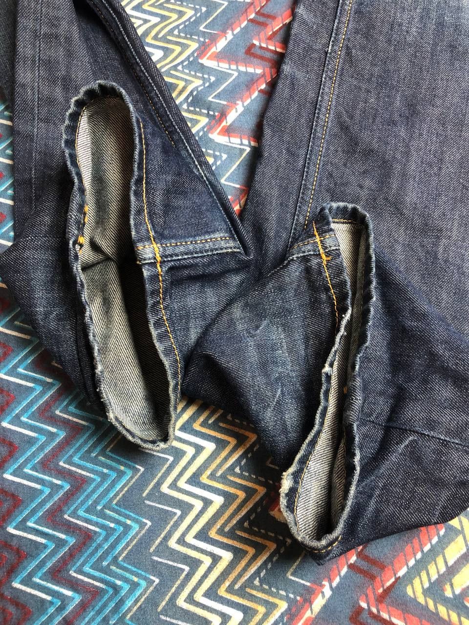 Diesel × Vintage Vintage Diesel 90’s Y2K Style Baggy Wide Denim Jeans Pants Size US 34 / EU 50 - 15 Thumbnail