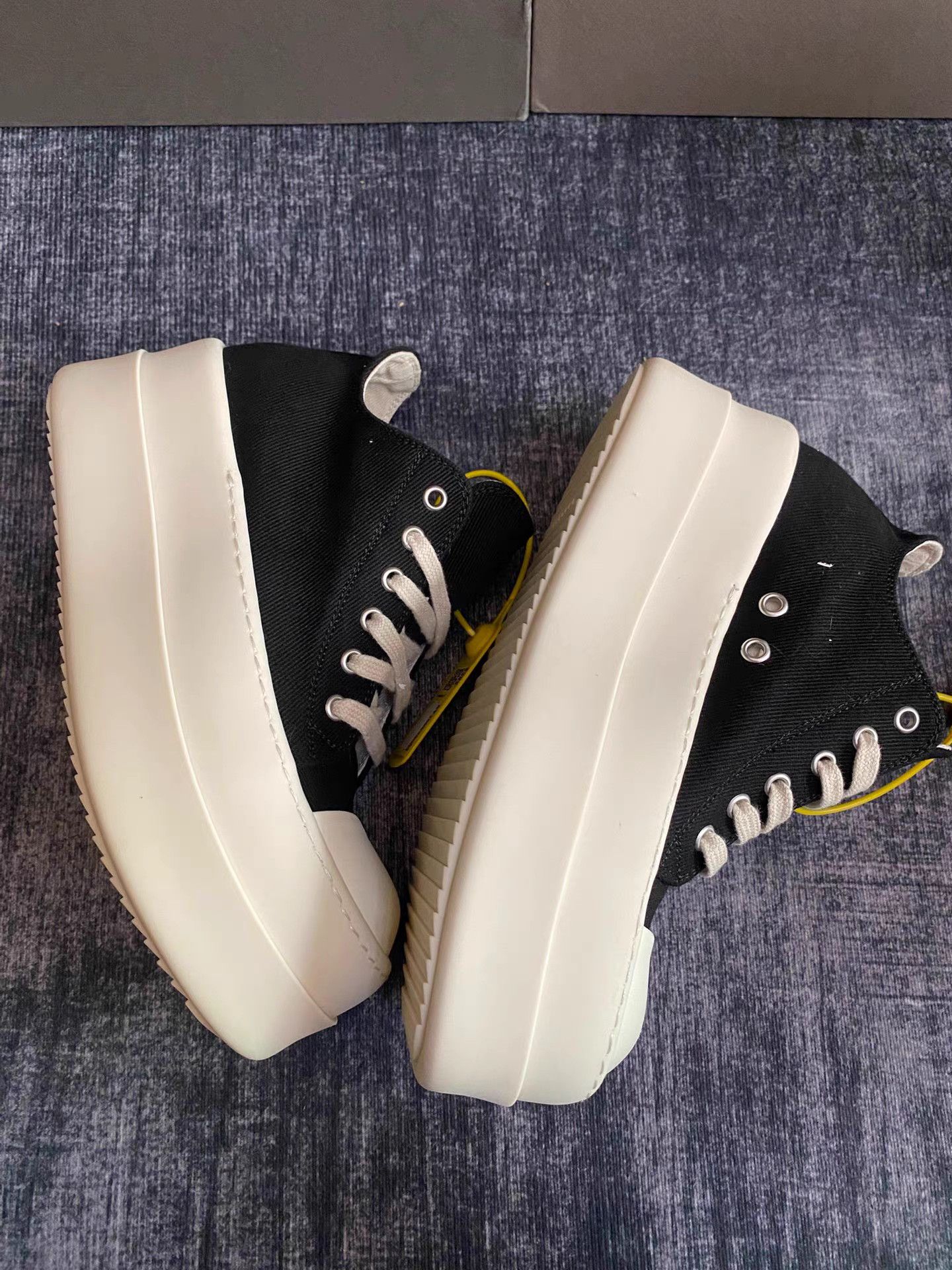 Rick Owens Rick Owens DRKSHDW Low-Top Platform Turbo Cyclops Size US 7 / IT 37 - 3 Thumbnail