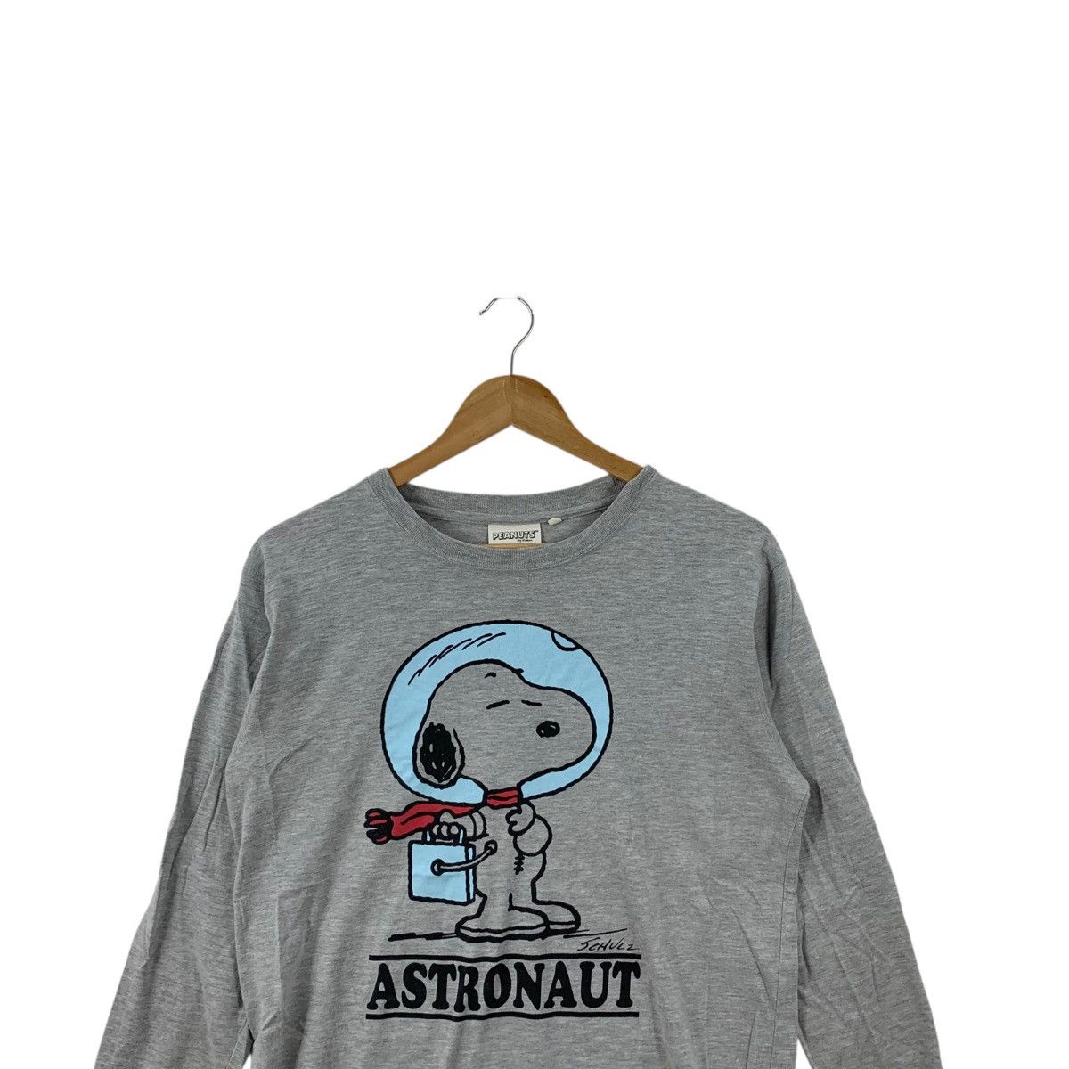 Peanuts PEANUTS SNOOPY ASTRONAUT Schulz Comic Tee Shirt Top Strip Size US L / EU 52-54 / 3 - 2 Thumbnail