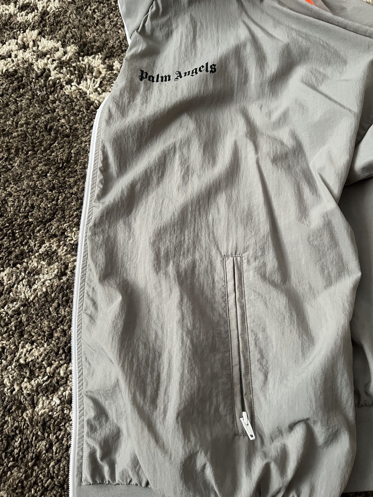 Palm Angels Palm Angels Grey and Orange Track Jacket Size US L / EU 52-54 / 3 - 5 Thumbnail