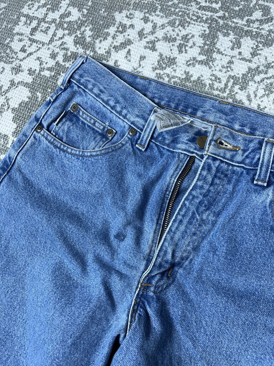 Carhartt × Vintage ➕ light blue washed carhartt relaxed vintage jeans loose Size US 34 / EU 50 - 4 Thumbnail