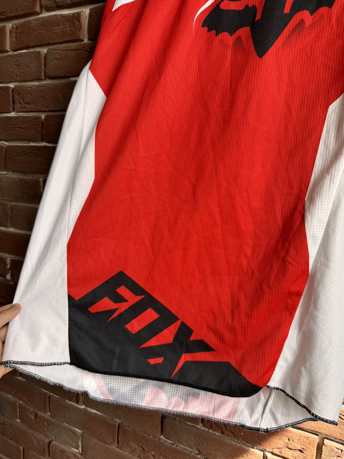 Fox Racing Vintage Fox racing jersey size M big logo Moto racing Size US M / EU 48-50 / 2 - 7 Thumbnail