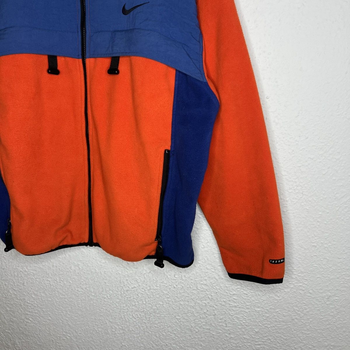 Nike Nike ACG Vintage Fleece Sweatshirt Zip Orange Navy Blue Logo Size US L / EU 52-54 / 3 - 4 Thumbnail
