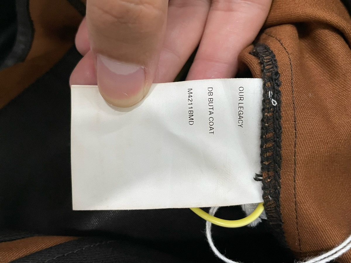 Our Legacy Our Legacy Oil Wax DB Buta Coat Size US S / EU 44-46 / 1 - 6 Thumbnail