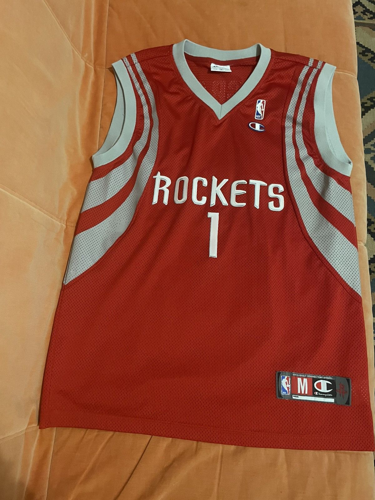 Champion NBA Houston Rockets McGrady jersey Champion ming harden Size US M / EU 48-50 / 2 - 1 Thumbnail