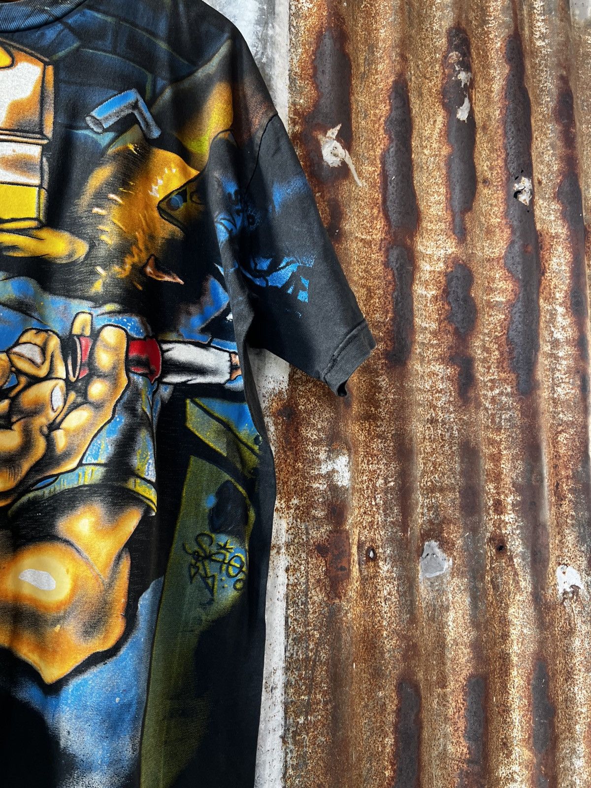 Vintage Vintage 90s CONART Kray One Graffitti AOP Bootleg Size US XL / EU 56 / 4 - 2 Thumbnail