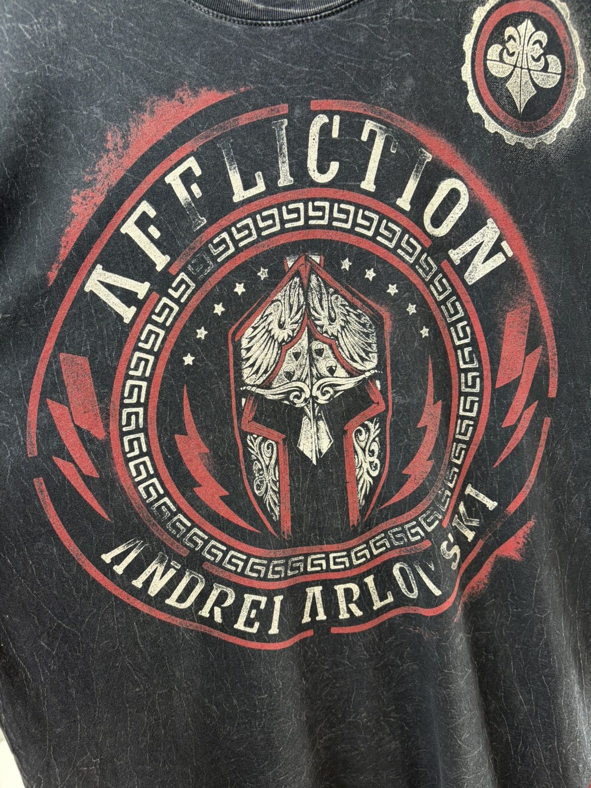 Affliction Vintage Affliction skull graphic Tee classic Y2K MMA era Size US XL / EU 56 / 4 - 7 Thumbnail