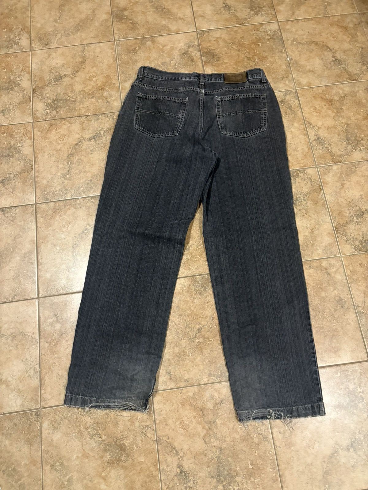 Tommy Hilfiger Black Pinstripe Vintage Tommy Hilfiger Jeans Size US 36 / EU 52 - 2 Thumbnail