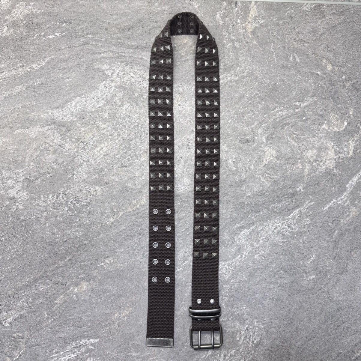 Japanese Brand Vintage Rhinestones belt metal logo y2k Size ONE SIZE - 1 Thumbnail