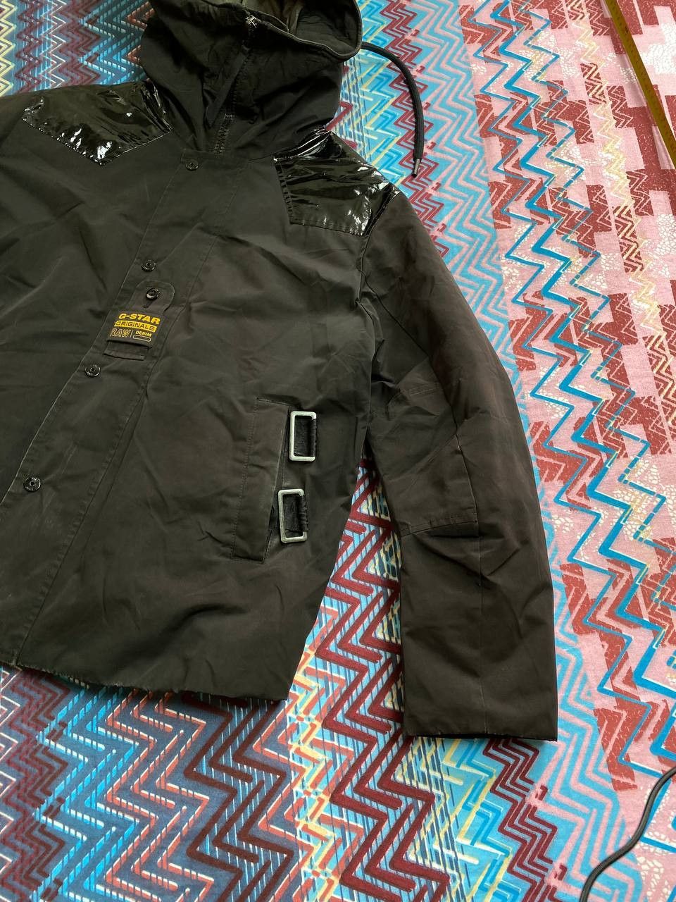 G-Star vintage black G-Star Raw logo Y2K jacket Streetwear Size US M / EU 48-50 / 2 - 6 Thumbnail