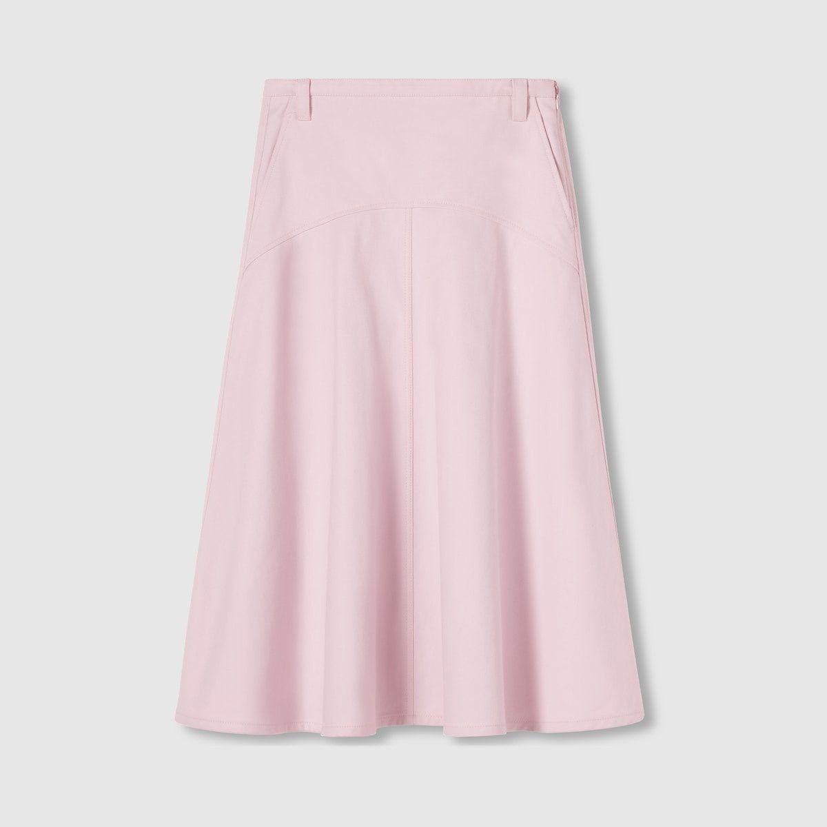 Gucci Gucci Embroidery Cotton Canvas Skirt SIZE 44 Size ONE SIZE - 1 Thumbnail