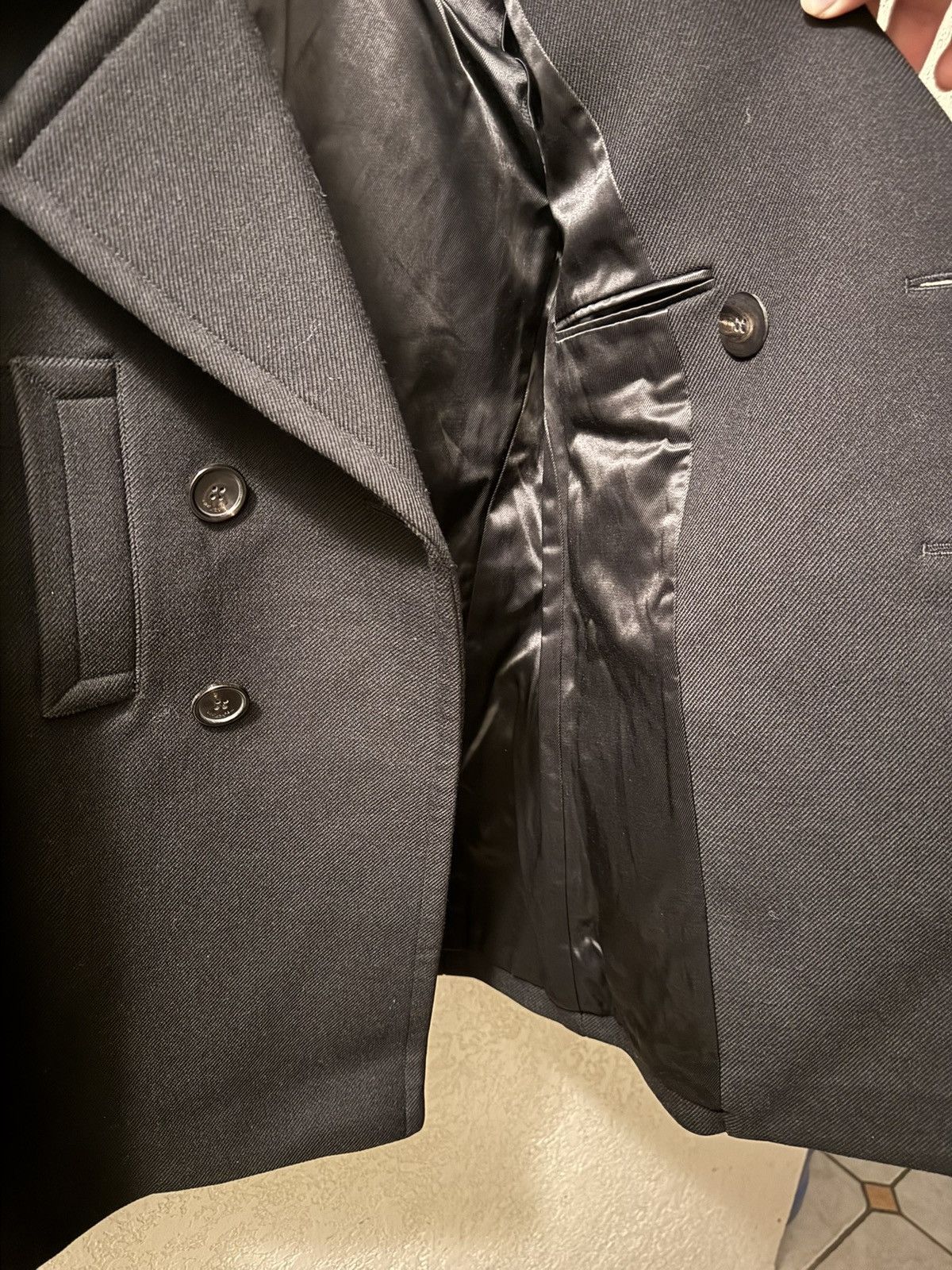 Saint Laurent Paris Saint Laurent Double Breasted Peacoat in Heavy Wool Peacoat Size XS / US 0-2 / IT 36-38 - 8 Thumbnail