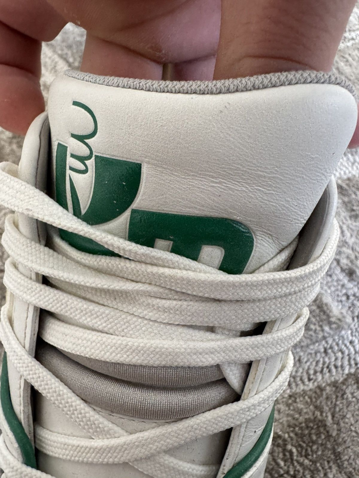 Louis Vuitton Louis Vuitton LV Trainer Green/White Size US 10.5 / EU 43-44 - 4 Thumbnail