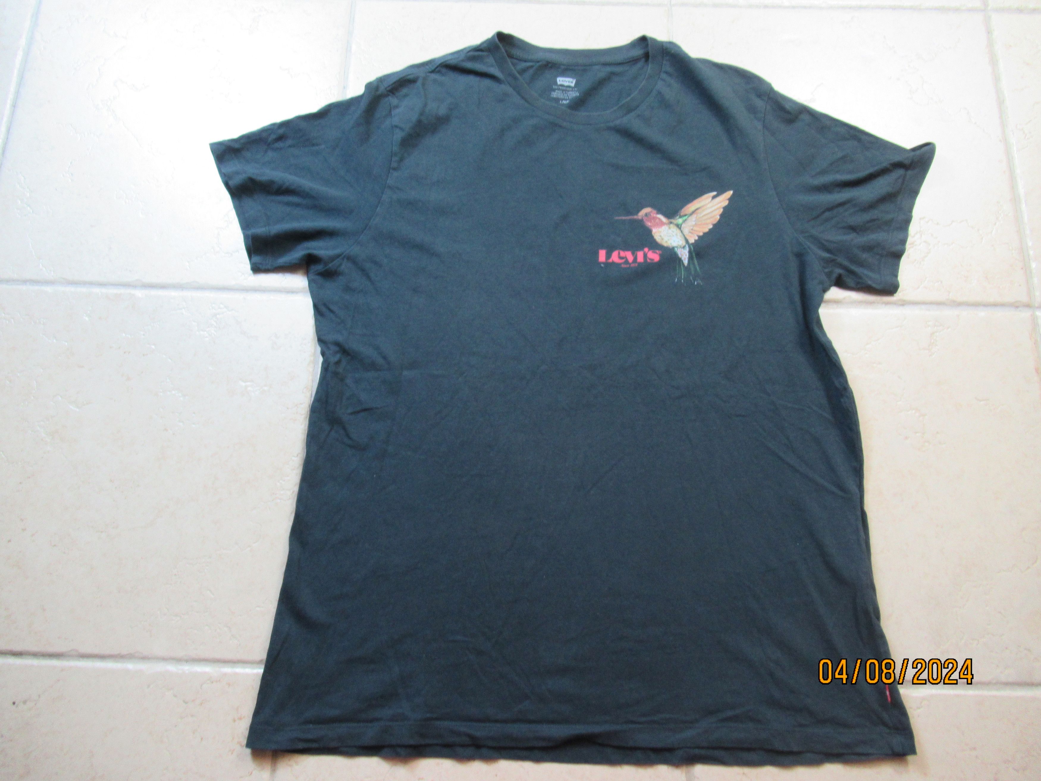 Levi's Levi's black t-shirt Size US L / EU 52-54 / 3 - 1 Thumbnail