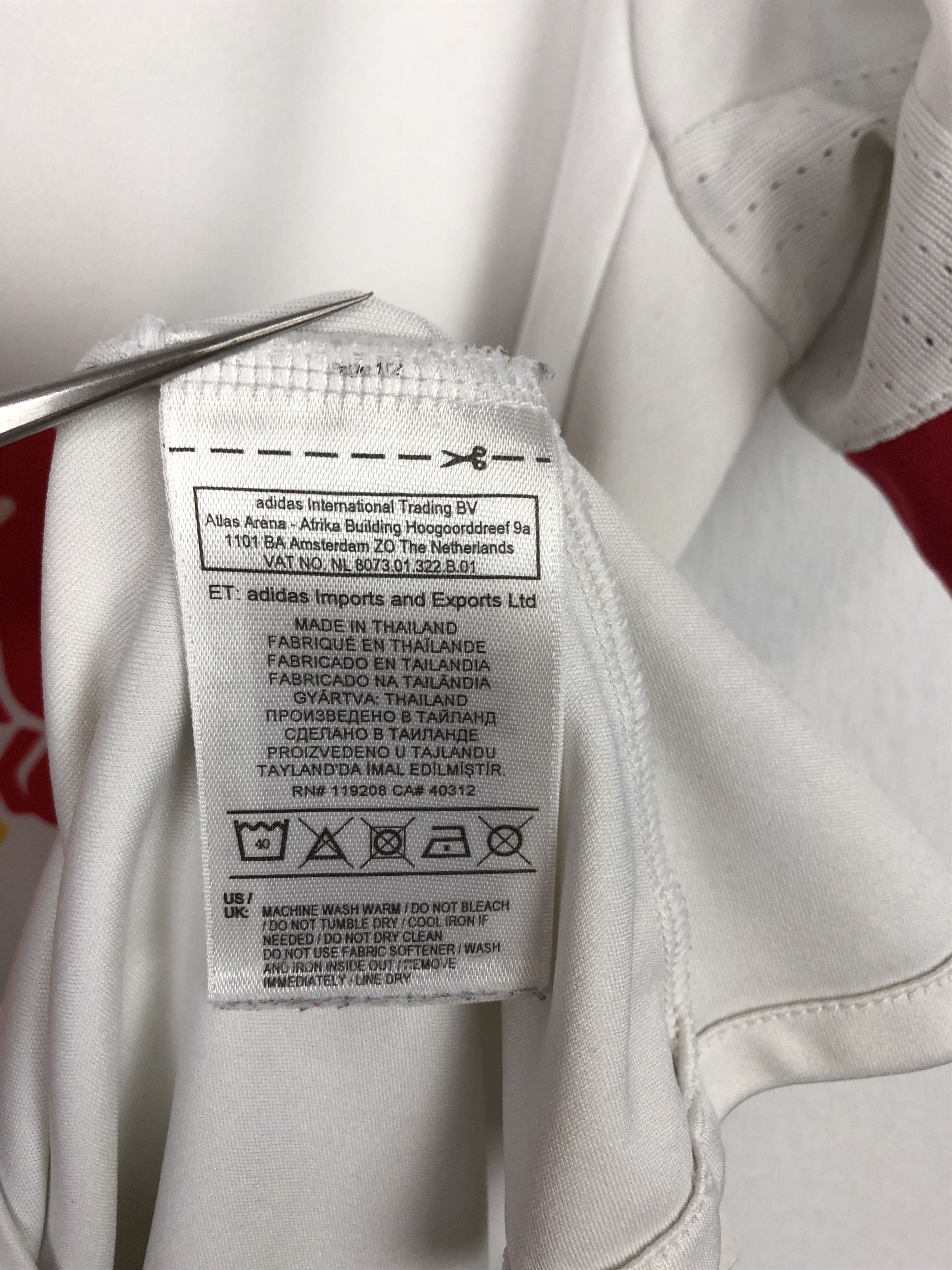 Adidas New York Red Bulls football shirt Soccer Adidas Tee Hype Size US S / EU 44-46 / 1 - 11 Thumbnail