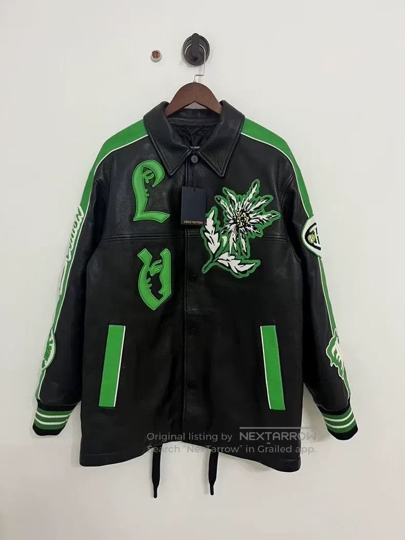 Louis Vuitton Louis Vuitton Black and green color-block heavy industry s Size US M / EU 48-50 / 2 - 1 Thumbnail