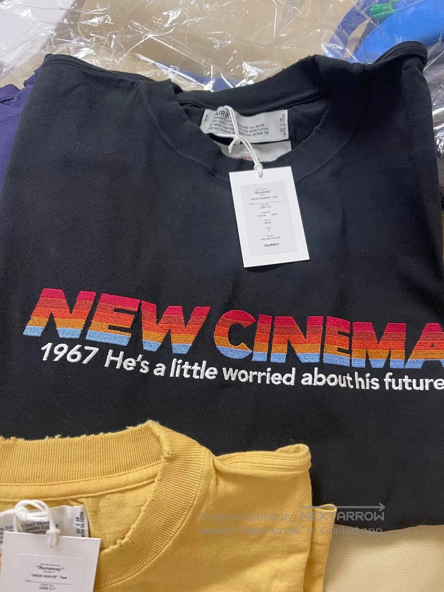 Other DAIRIKU New Cinema Wave L/S T. Size US M / EU 48-50 / 2 - 1 Thumbnail
