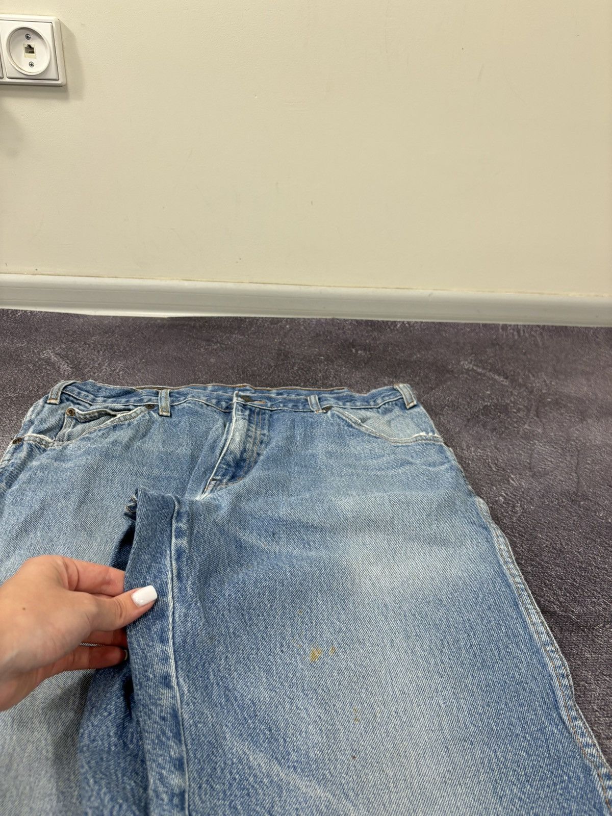 Dickies Vintage Dickies Regular Fit Y2K Faded Blue Work Denim Jeans Size US 36 / EU 52 - 14 Thumbnail