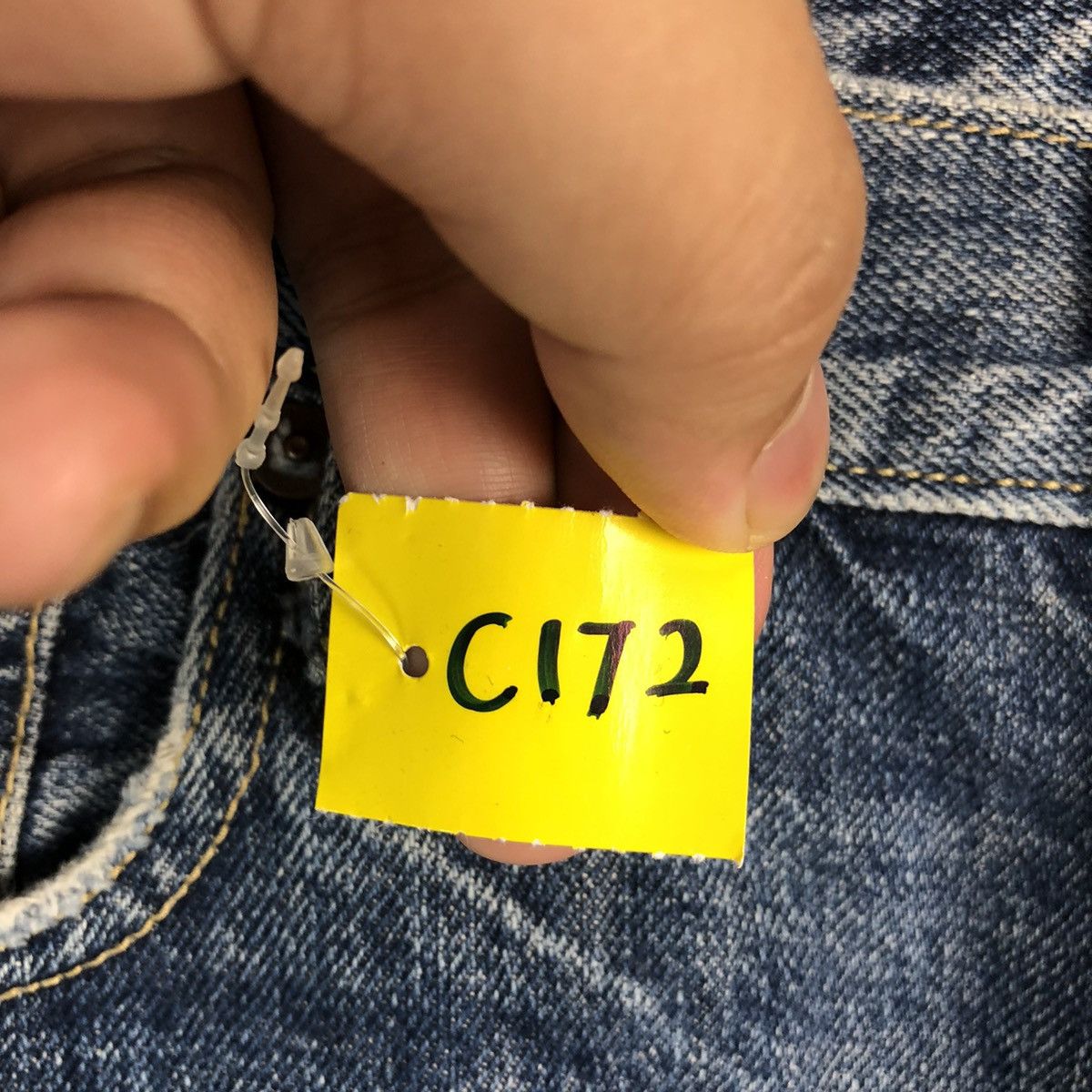 Other DL Gap slim fit body Blue Denim Pants #C172 Size US 31 - 9 Thumbnail