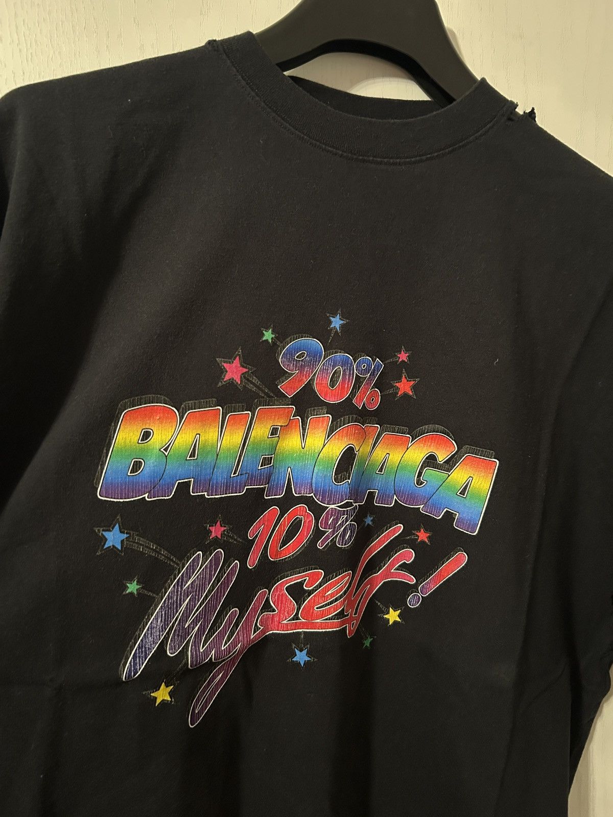 Balenciaga Balenciaga T-Shirt 90% Balenciaga 10% Myself Size US M / EU 48-50 / 2 - 2 Thumbnail