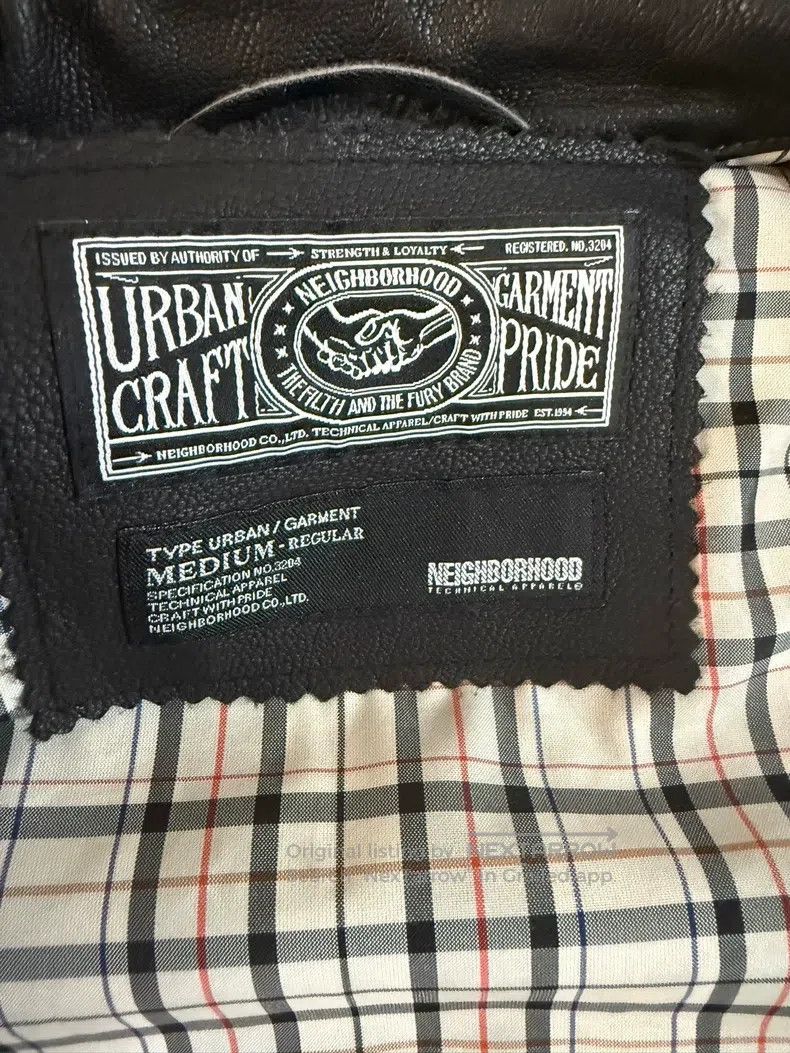 Neighborhood Neighborhood Leather Jacket Size US M / EU 48-50 / 2 - 4 Thumbnail