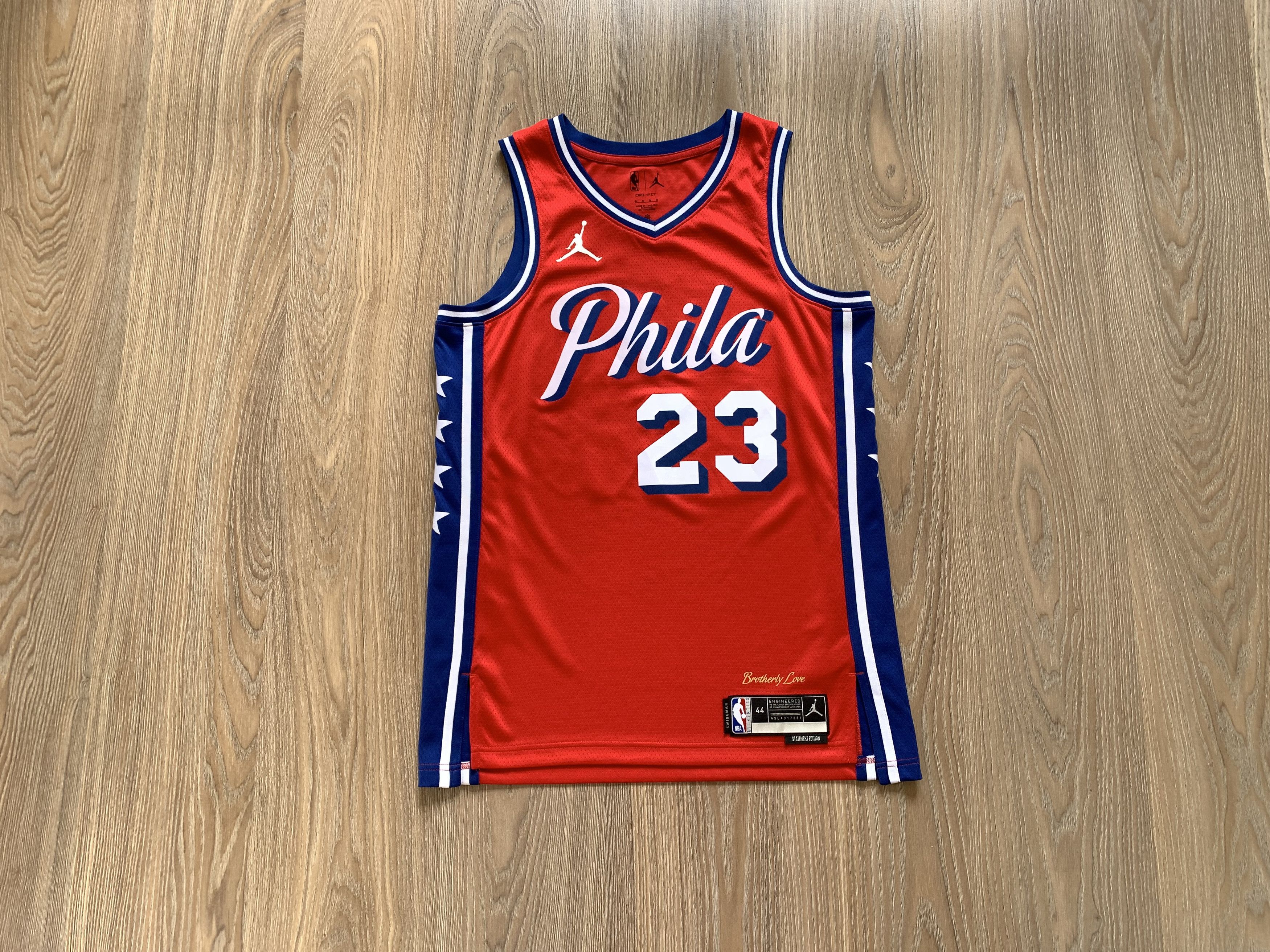 Jordan Brand × NBA NBA Jordan Brand Philadelphia 76ers Sodsy #23 Jersey Size US M / EU 48-50 / 2 - 1 Thumbnail