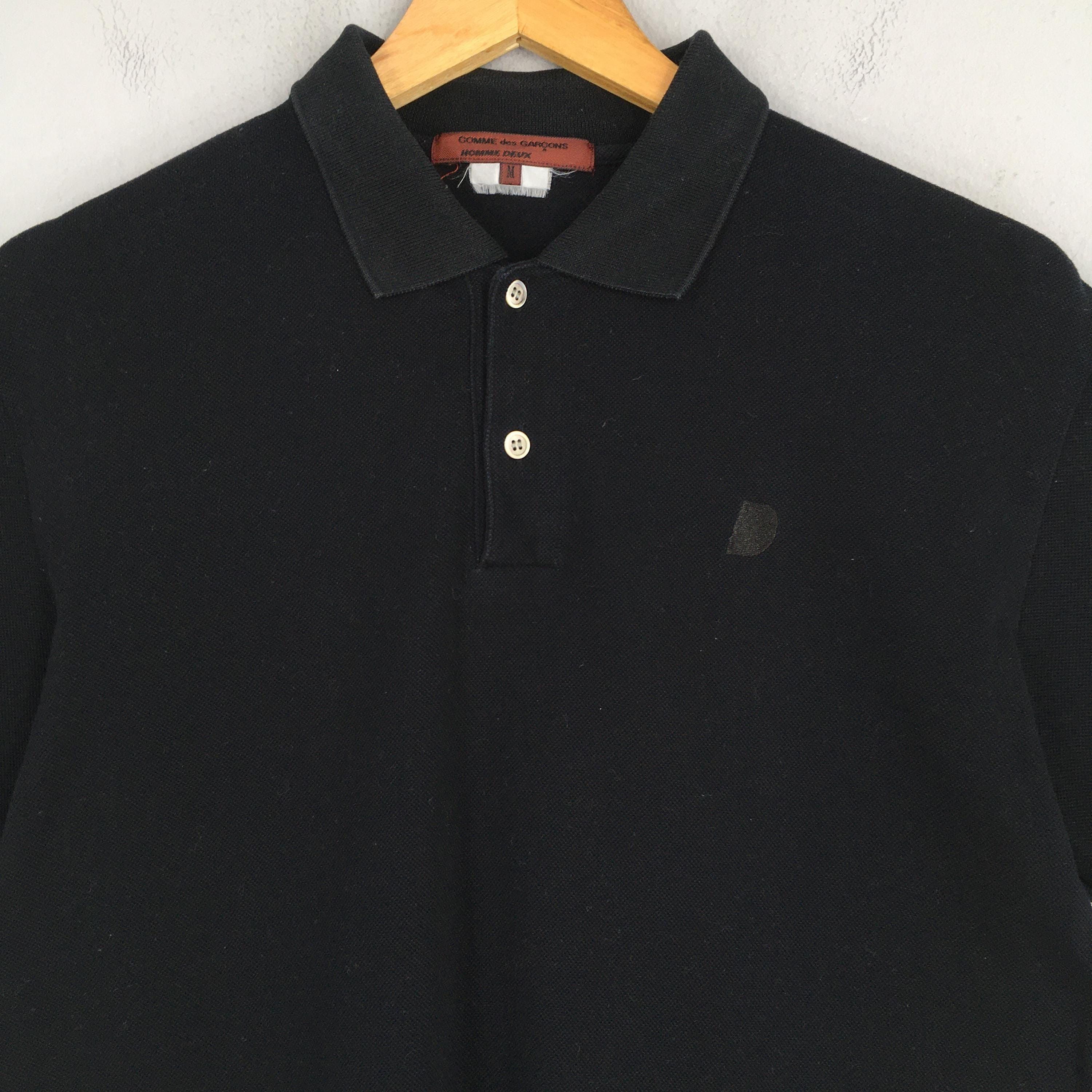 Comme des Garcons Vintage Comme Des Garcons Black Homme Deux Shirt Medium Size US M / EU 48-50 / 2 - 2 Thumbnail