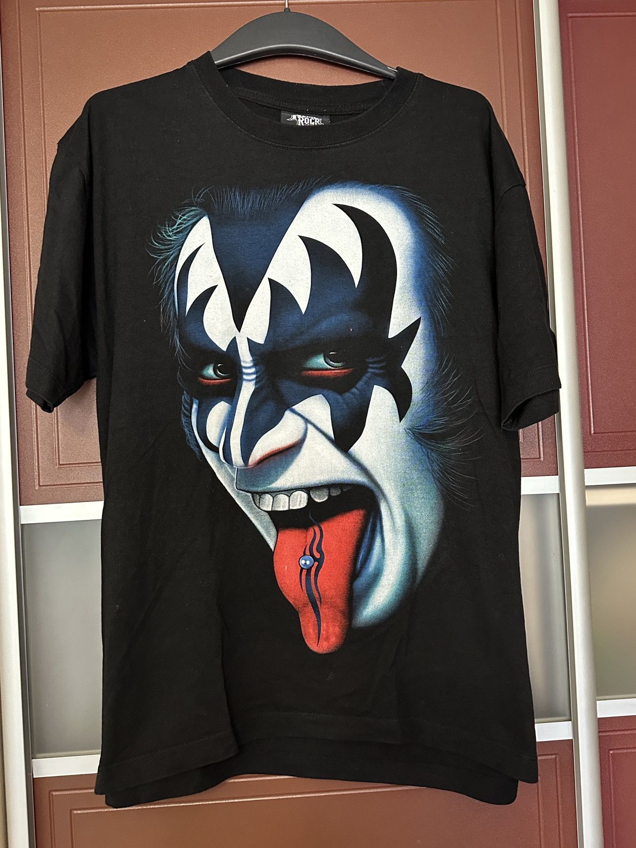 Band Tees Kiss Band Gene Simmons Tongue Tee Tshirt AOP Size US L / EU 52-54 / 3 - 1 Thumbnail