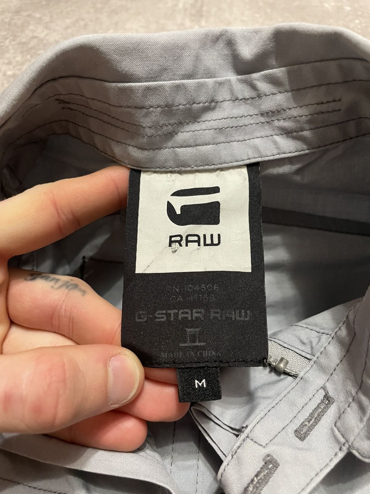 G-Star × Vintage Vintage G Star Raw FLIGHT DECK SHIRT US Owershirt Jacket Size US M / EU 48-50 / 2 - 10 Thumbnail
