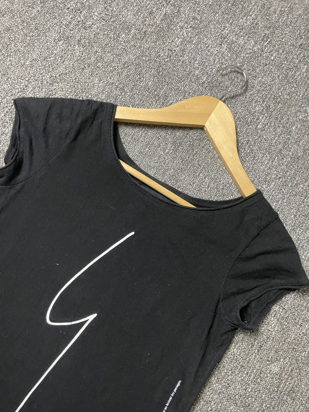agnes b. Agnes B. Paris Short Sleeve Tshirt (181) Size XXS / US 00 / IT 34 - 2 Thumbnail