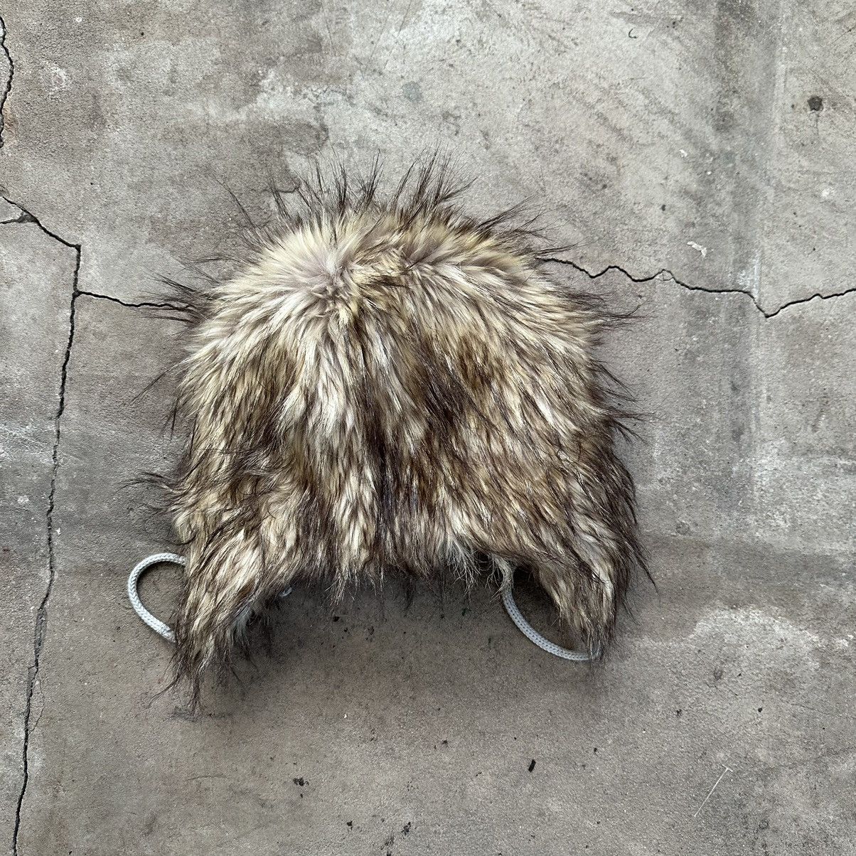 Japanese Brand × Vintage Y2K eisbar 2in1 Faux Fur Ushanka Fuzzy Warm Trapper Hat Size ONE SIZE - 5 Thumbnail