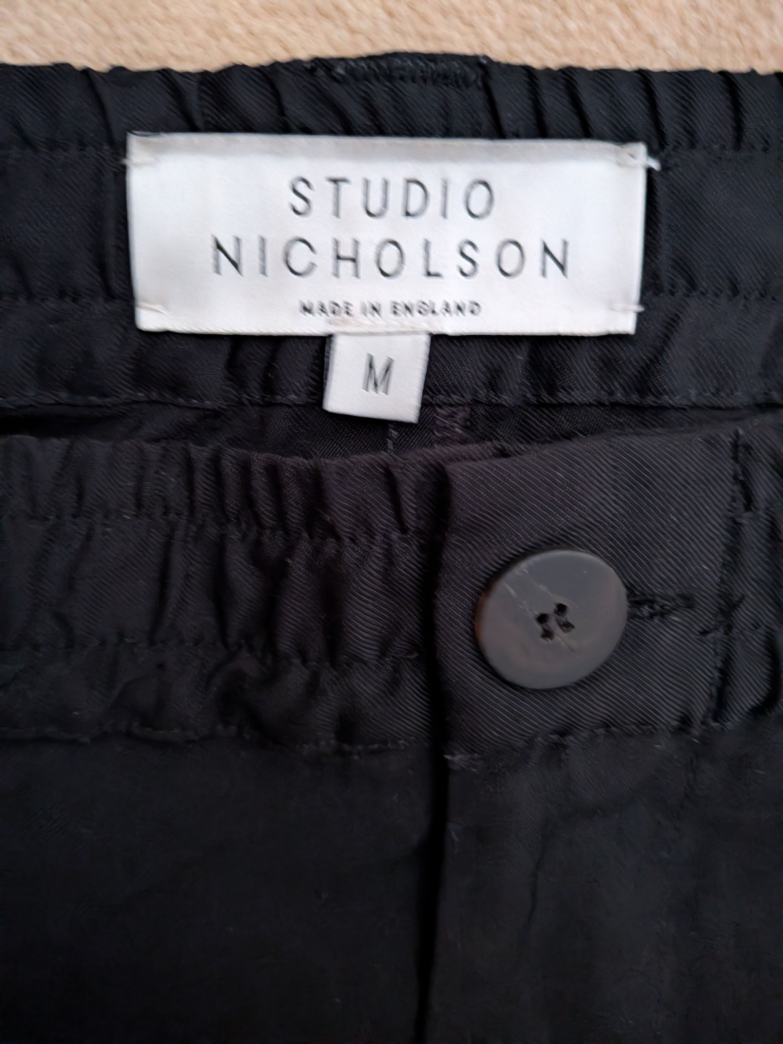 Studio Nicholson Romi Short - Tropical Black Wool Size US 32 / EU 48 - 3 Thumbnail