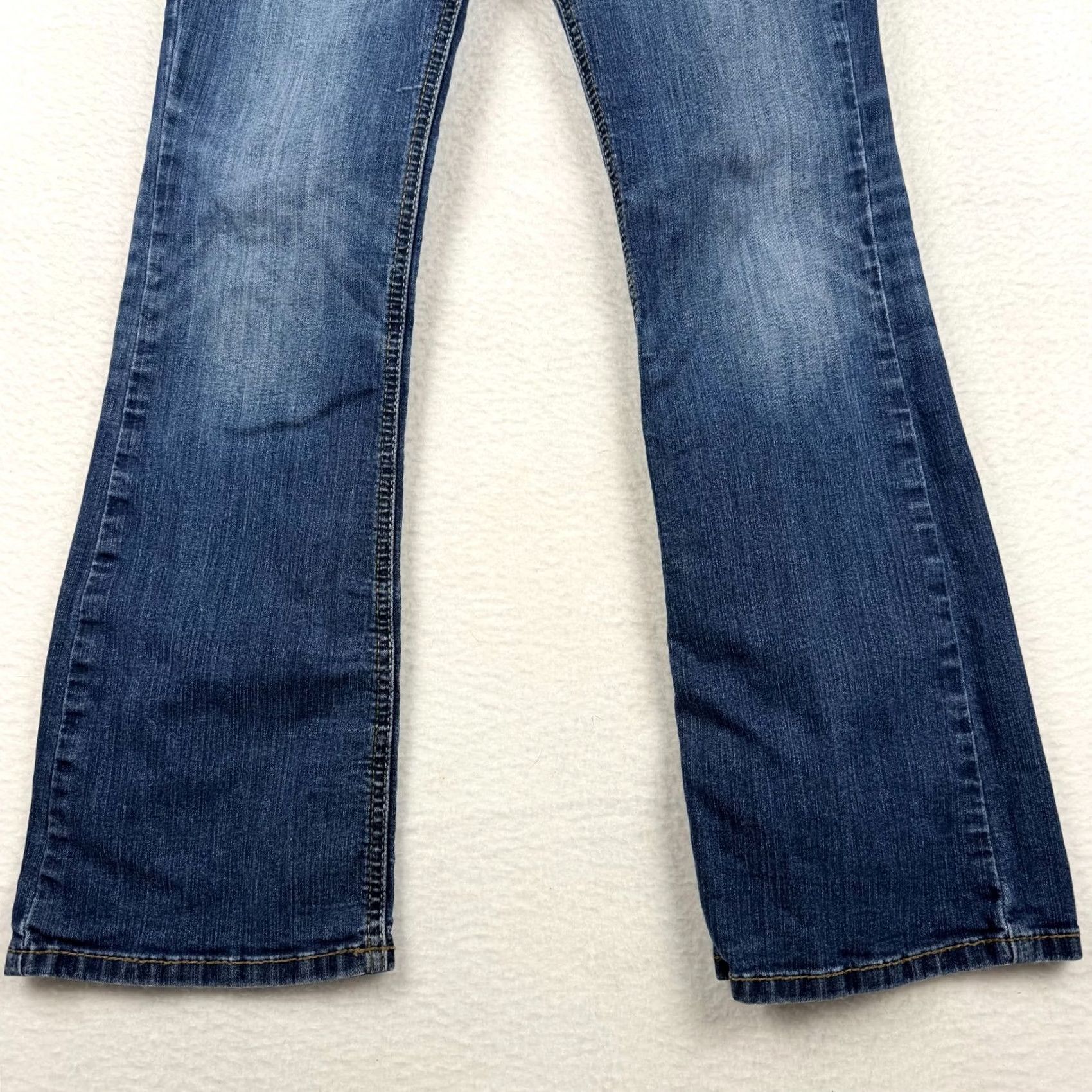 Ariat Ariat Jeans Women 29x30 Stretch Bootcut Denim 5-Pocket Blue Regular M/Wovens Size 29" - 3 Thumbnail