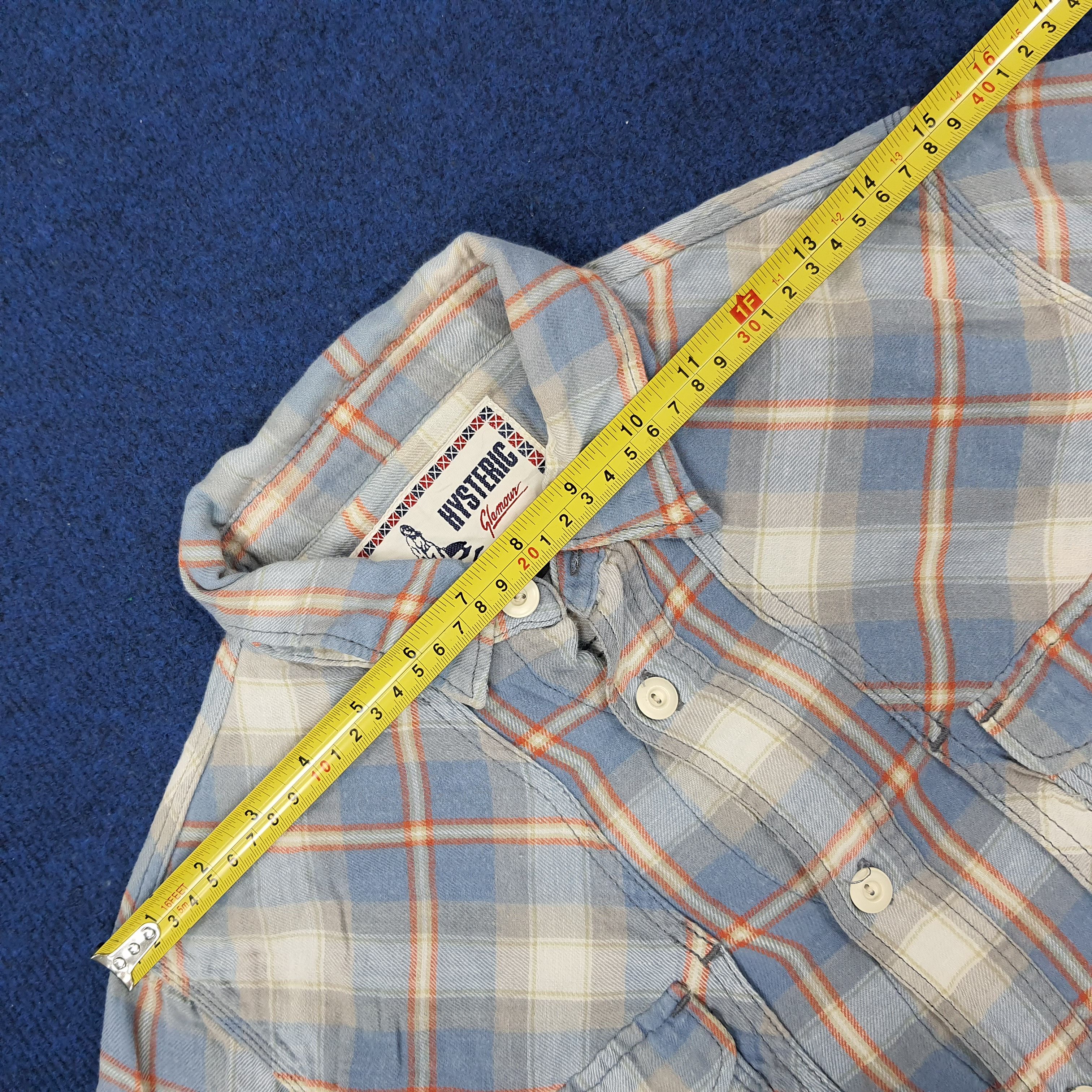 Hysteric Glamour Vintage Hysteric Glamour Japan Button Up Shirt C239N46 Size S / US 4 / IT 40 - 13 Thumbnail