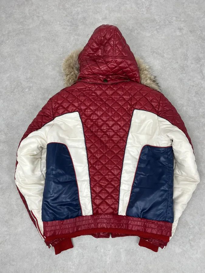 Dolce & Gabbana AW2008 Dolce & Gabbana White & Red British Fur Hooded Puffer Jacket Size US M / EU 48-50 / 2 - 3 Thumbnail