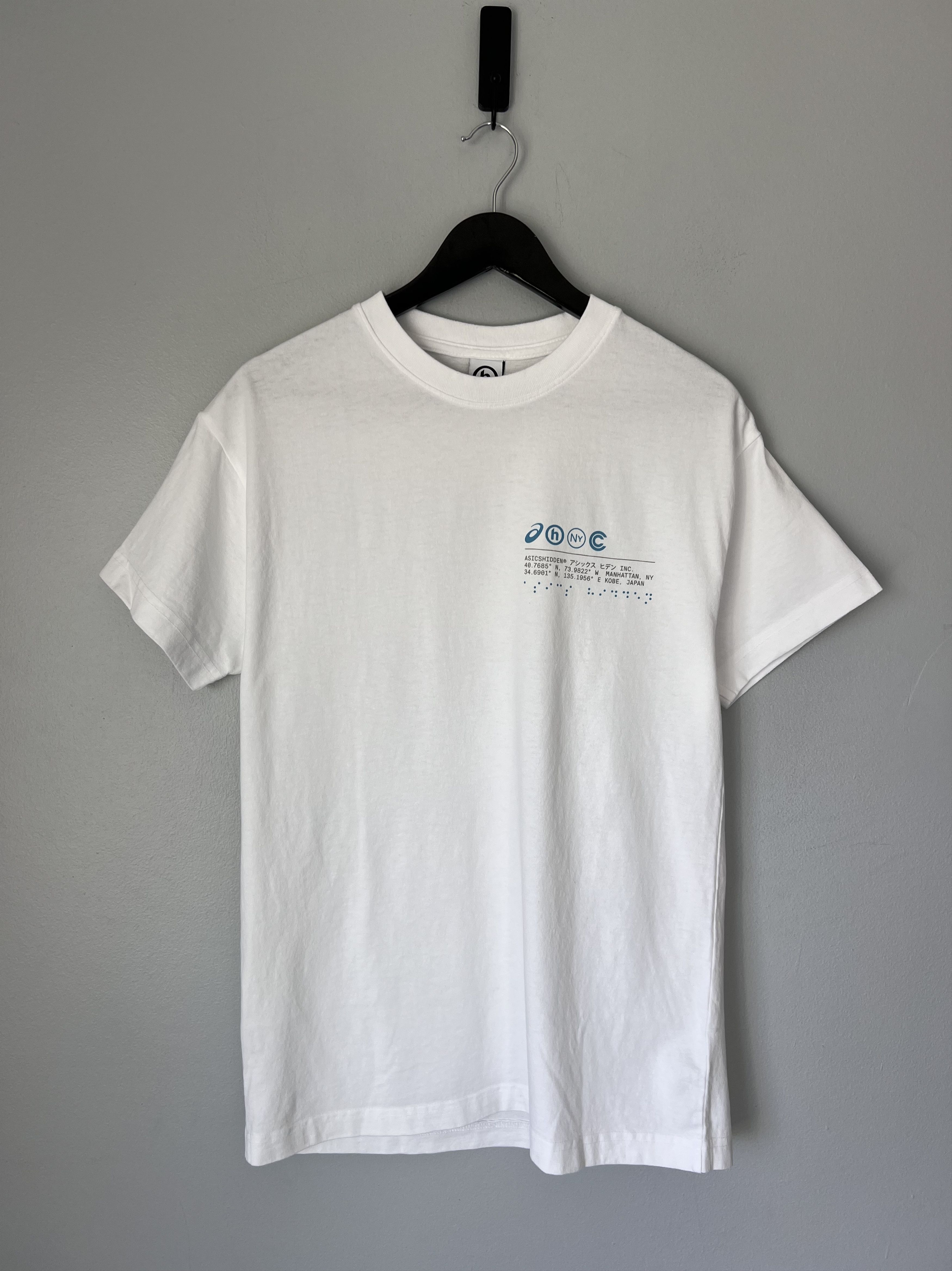 Asics × HIDDEN Hidden NY Asics Fossilized Tee in White Size US S / EU 44-46 / 1 - 3 Thumbnail